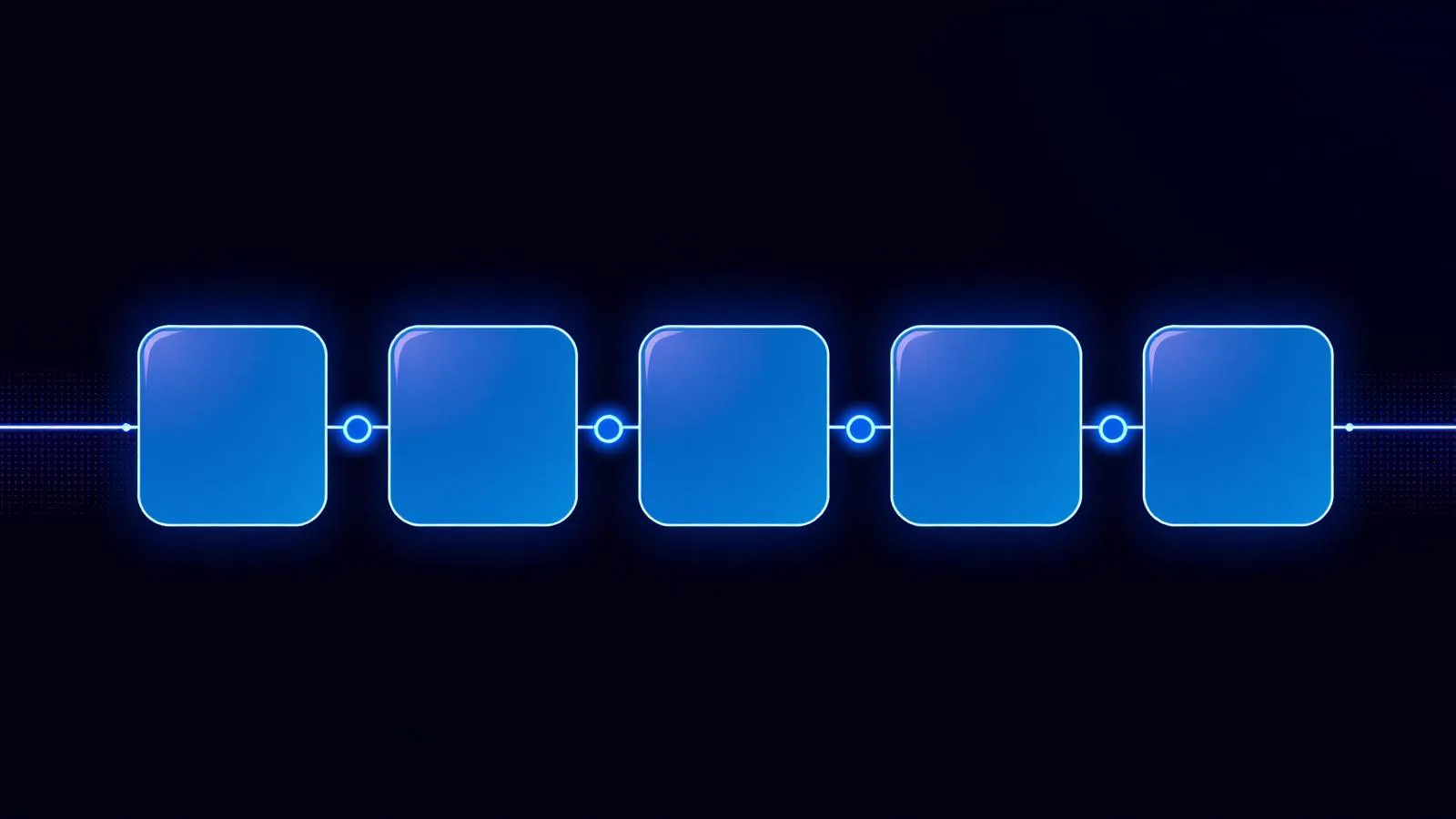 Visualizzazione astratta di una pipeline CRM con fasi collegate e automazioni tra gli step